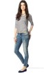 People Casual 3/4 Sleeve Striped Women's Top People Casual 3/4 Sleeve Striped Women's Top